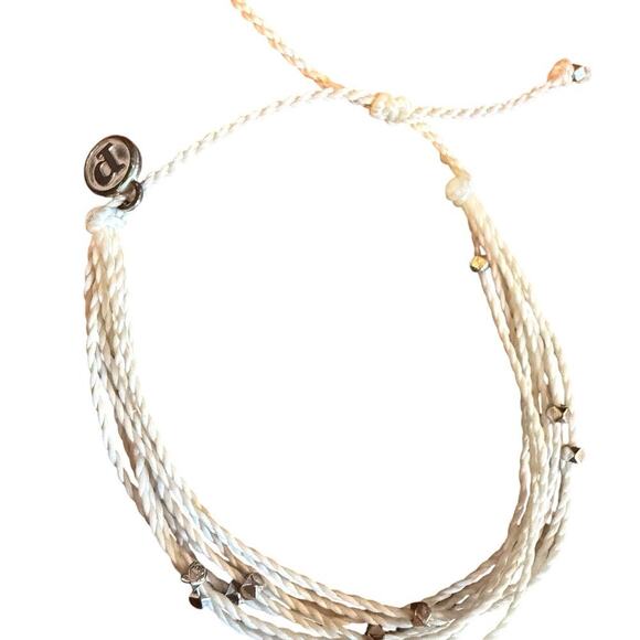 Authentic Pura Vida Bracelet Set Wave Charm Neon Boho Beach Beaded Festival - Picture 5 of 6